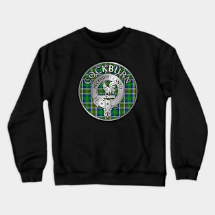 Clan Cockburn Crest & Tartan Crewneck Sweatshirt